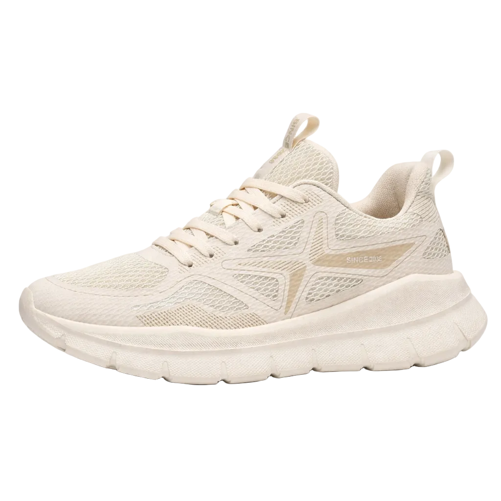 Cross training gym shoes RUNEX XGYM PRO in a stylish beige design, perfect for workouts and easy movement.