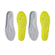 Runexlondon Latex Sport Insoles - High Elasticity Cushioning, Arch Support, Breathable, Lightweight Comfort for Sports and Daily Wear