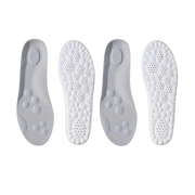 Runexlondon Latex Sport Insoles - High Elasticity Cushioning, Arch Support, Breathable, Lightweight Comfort for Sports and Daily Wear
