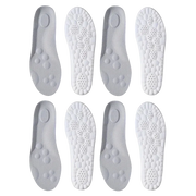 Runexlondon Latex Sport Insoles - High Elasticity Cushioning, Arch Support, Breathable, Lightweight Comfort for Sports and Daily Wear