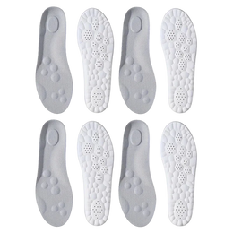 Runexlondon Latex Sport Insoles - High Elasticity Cushioning, Arch Support, Breathable, Lightweight Comfort for Sports and Daily Wear