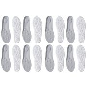 Runexlondon Latex Sport Insoles - High Elasticity Cushioning, Arch Support, Breathable, Lightweight Comfort for Sports and Daily Wear