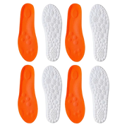 Runexlondon Latex Sport Insoles - High Elasticity Cushioning, Arch Support, Breathable, Lightweight Comfort for Sports and Daily Wear