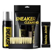 Runexlondon Shoe Foam Cleaner - Water-Free Powerful Foam Cleaner for Sneakers, Boots, White Shoes with Brush & Cloth 150ML