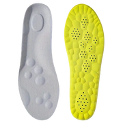 Runexlondon Latex Sport Insoles - High Elasticity Cushioning, Arch Support, Breathable, Lightweight Comfort for Sports and Daily Wear